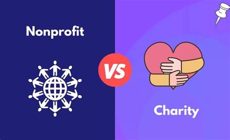 charity vs nonprofit|charity vs non profit definition.